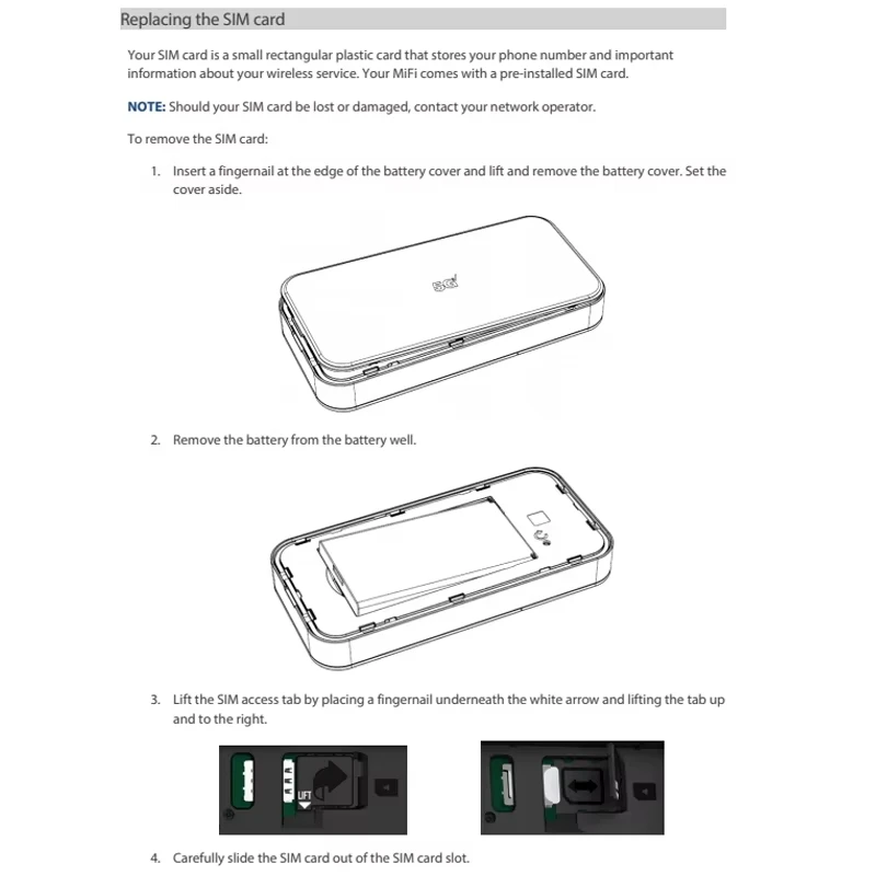 Inseego MiFi X PRO 5G M3100 Tragbarer drahtloser WiFi-Dualband-Taschen-Hotspot für mobiles Netzwerk mit SIM-Kartensteckplatz RJ45-Ethernet-Anschluss