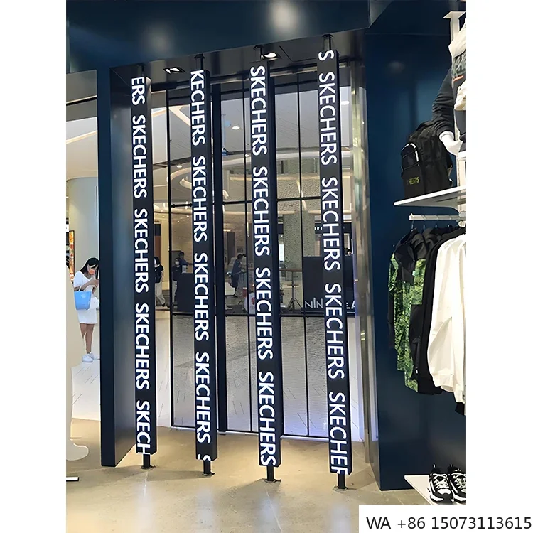 

Custom LED Facade Panel Full Color with Scrolling Text & Glowing Advertising for Minimalist Fashion