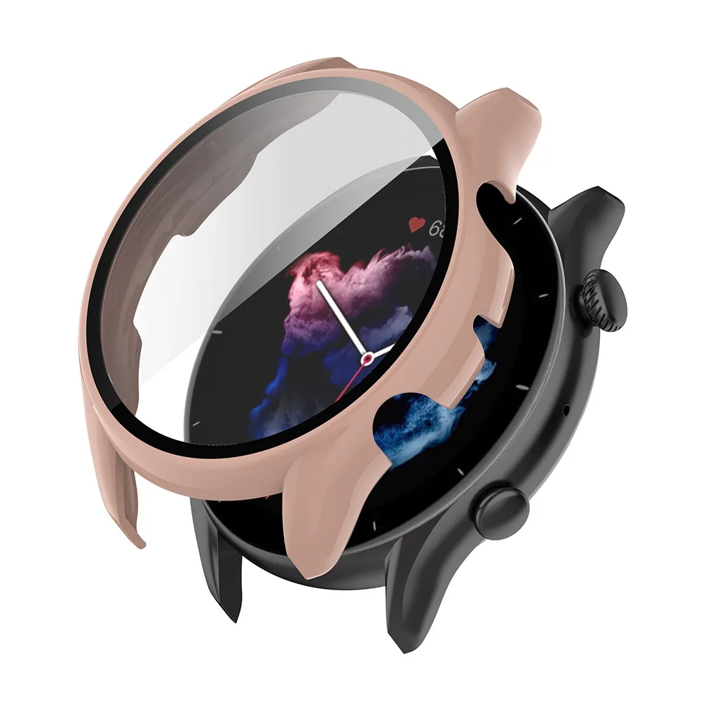 Защитный чехол из поликарбоната для Xiaomi Huami Amazfit GTR 3 GTR3 Pro, защитное покрытие для экрана из закаленного стекла