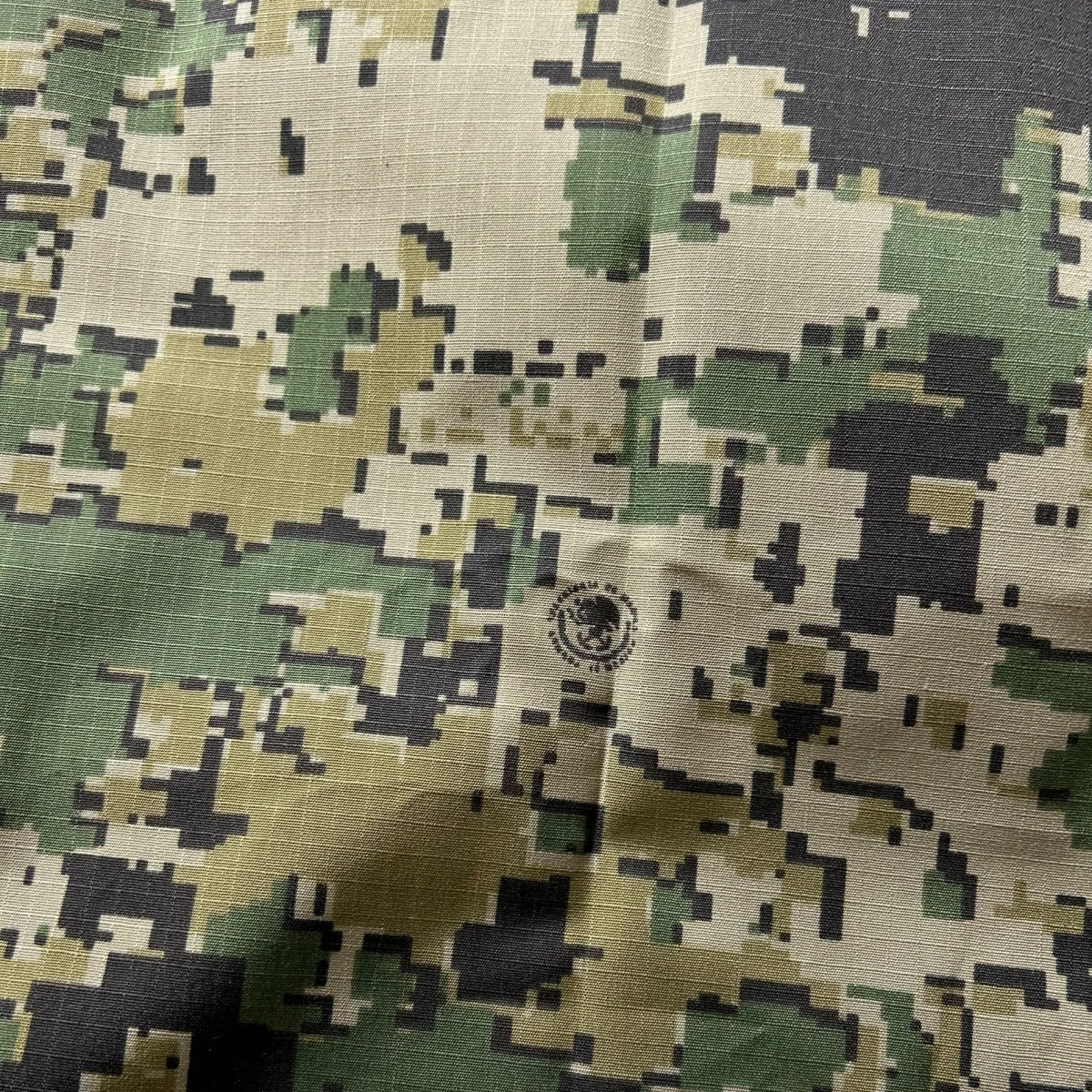 NYCO50/50 Nylon Cotton US4CES Mexican Camouflage Fabric Rip Stop Cloth Tactical Uniform DIY