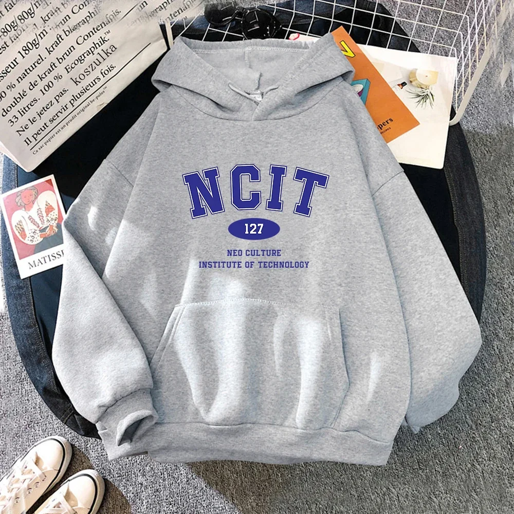 Kpop Nct 127 Hoodie Klassieke Winter Warm Vrouwen Mannen Sportwear Female Sweatshirt Cute Graphic Fleece Ladies Clothes