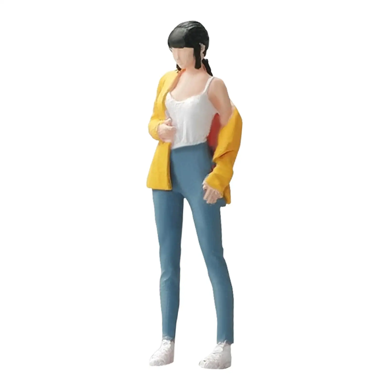 1/64 Meisje Figuur Pose Scene Karakter Minipop Diy Projecten Accessoire