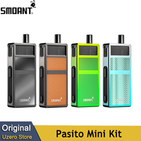 Original Smoant Pasito Mini Kit 1100mAh Battery 30W Vape with 3.5ml Pod Cartridge Fit P-1 P-3 P Coil E Cigarette Vaporizer