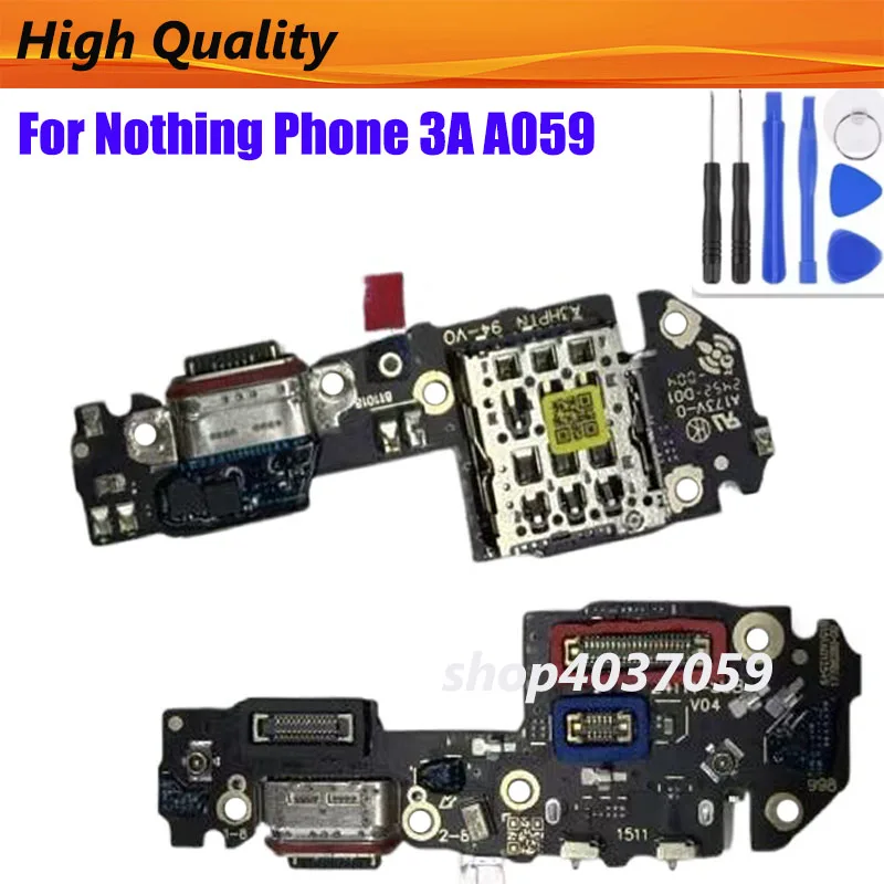 For Nothing Phone 3A A059 USB Charger Dock Connector Board Charging Port Flex Cable USB Board Circuits Smartphone Accessories