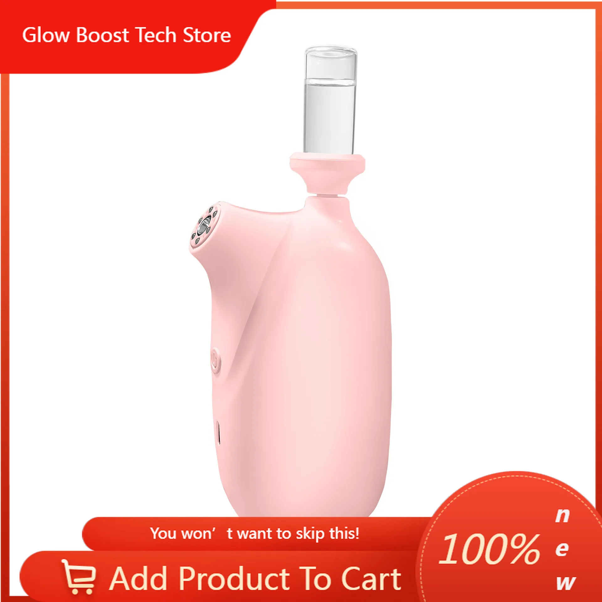 

NYSmart Library Portable Oxygen Instrument Handheld Moisturizing Facial Essence Water Meter CN Plug Type For H