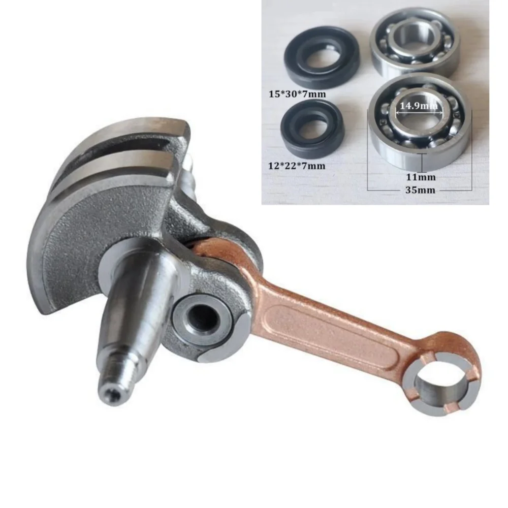 Crankshaft Oil Seal Bearing Kit For 430 520 43CC 52CC 1E44F-5 44-5 BG520 CG520 CG430 1E40F-5 40-5 Brush Cutter Trimmer Parts