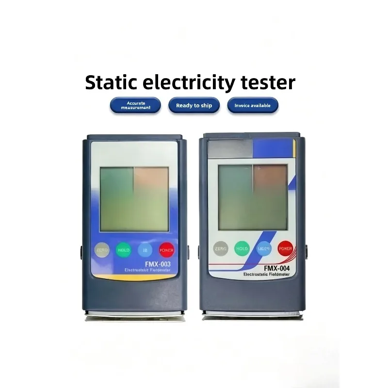 FMX-003 FMX-004 Electrostatic Field Meter Surface Static Detector Ion Balance Checker for Ionizer ESD