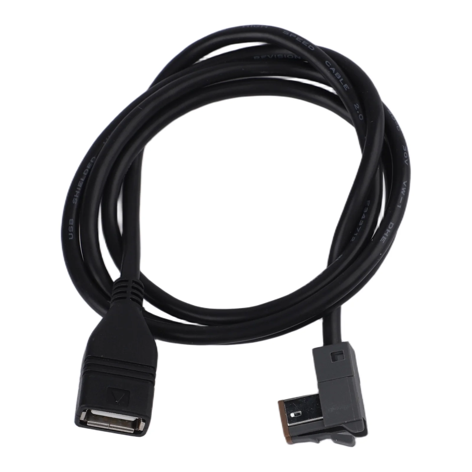 Car Cable Car Radio USB Cable Reliable Performance Wear-Resistant Design 100CM Length Quick Install Usb Cable Car