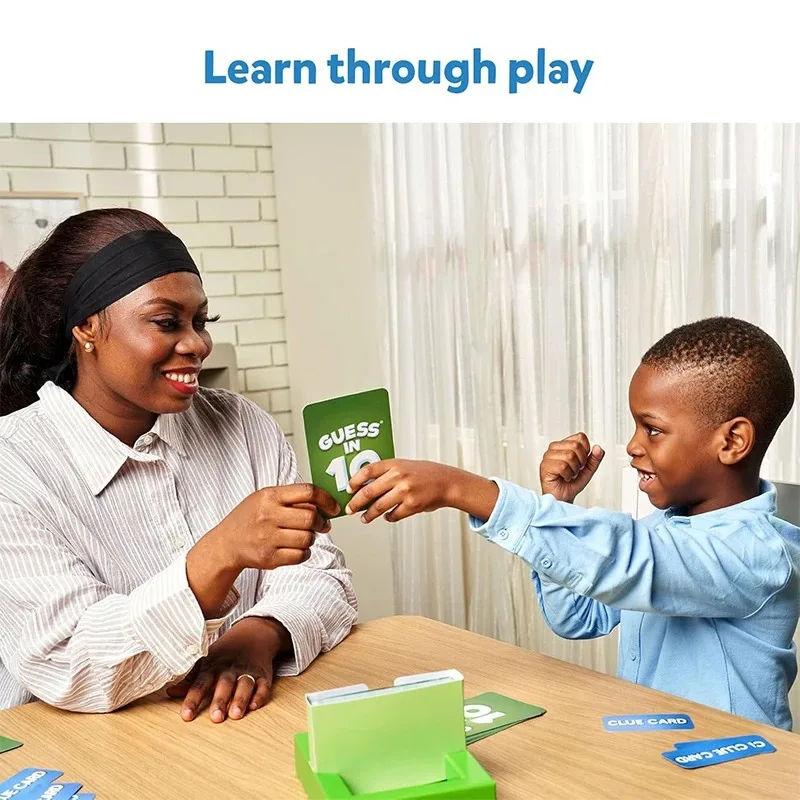 /اللعبة التعليمية: كوكب الحيوان - تخمين في 10 (للأعمار من 6 إلى 9 سنوات) لعبة بطاقات الأسئلة الذكية المعرفة العامة للأطفال والعائلات #4