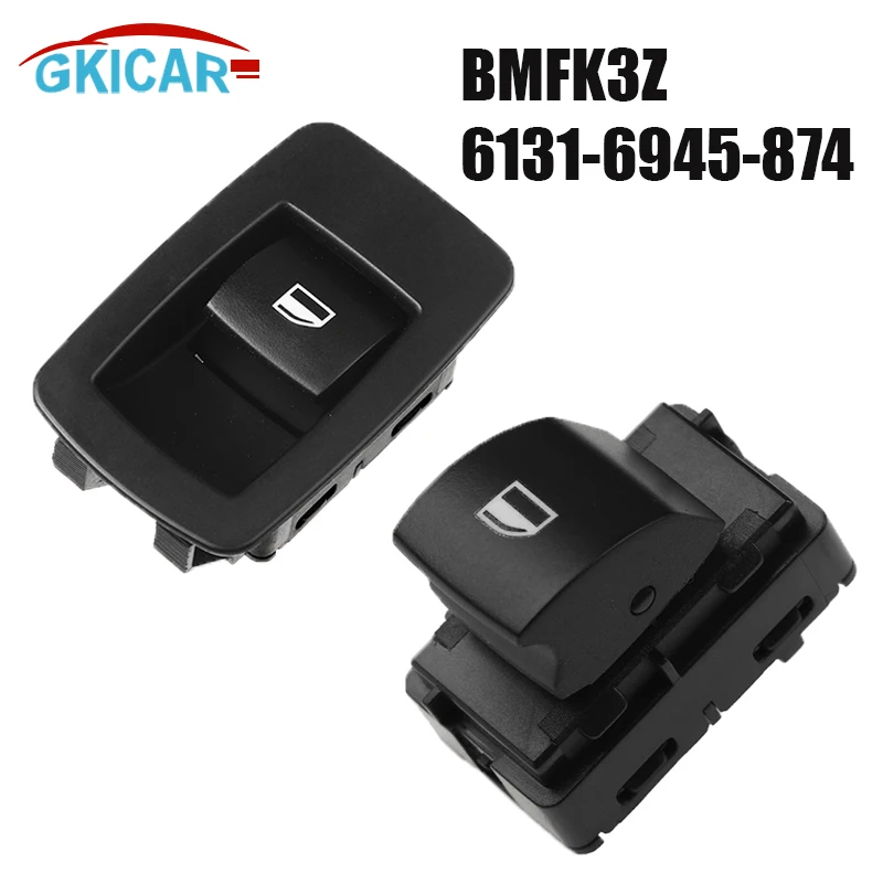 

BMFK3Z 61316945874 3-контактный одиночный переключатель окна 61316945876 для BMW 3 E90 E91 316i 318i 320i 325i 330i X3 E83 X5 E53 X6 E71 E72 Z4