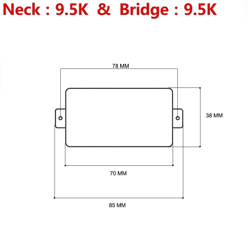 【Made in Korea】1 Set Original Genuine  Humbucke  Pickups