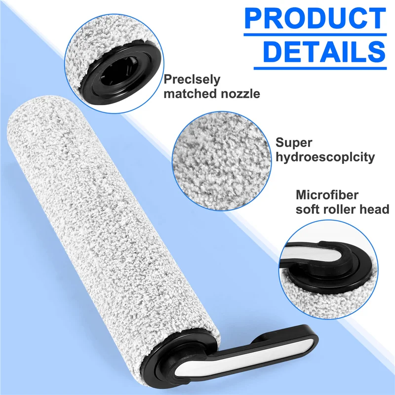 A88M استبدال فرشاة الأسطوانة الرئيسية مرشحات HEPA ل Tineco Floor ONE S5 كومبو اللاسلكي الرطب الجاف مكنسة كهربائية الملحقات
