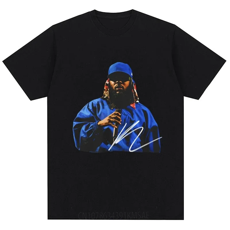 

Rapper Kendrick Lamar Hip Hop Vintage T Shirts Men's Punk Gothic Tshirt Fashion Oversized Cotton Casual T-shirts Male Streetwear