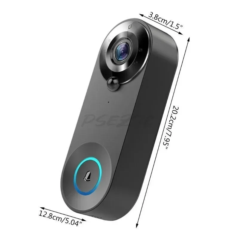 HouseholdW3 Visual Intelligent WiFi Intercom Low-power Monitoring Doorbell Intelligent Voice Intercom Wireless Doorbell