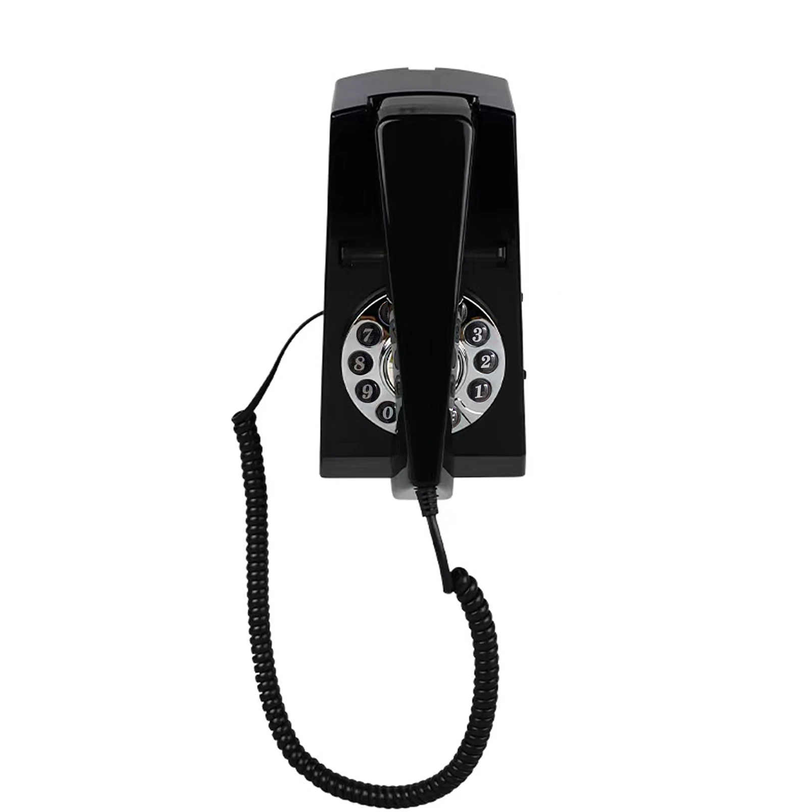 Corded Telephone, Wall Phone, Wall Telephone,Retro House Phone for Seniors, Wall-Mountable Telephone,Trimline Phone