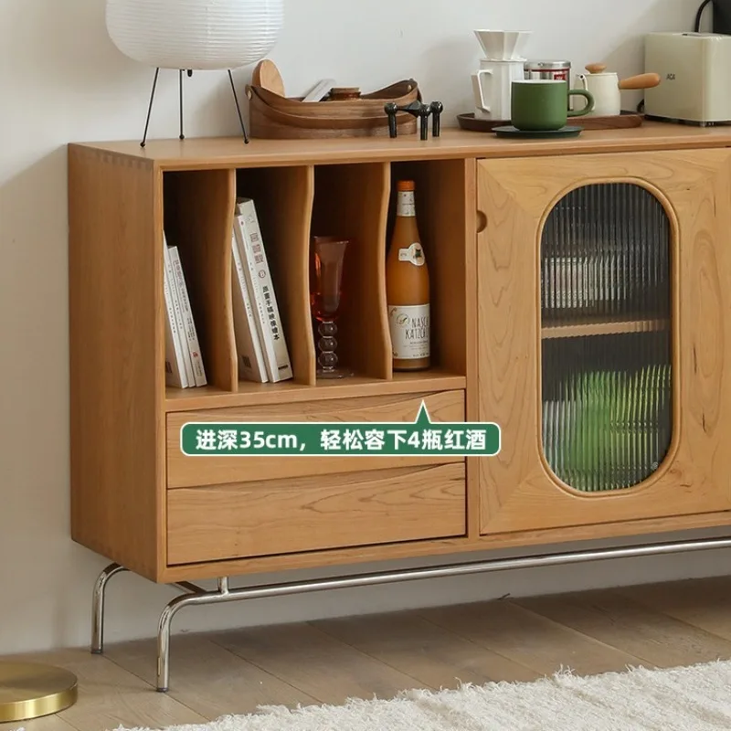 Study Bookshelf Living Room Cabinet Exquisite Vintage Colorful Living Room Cabinet Saving Space Home Furniture Armadio XY40GZ