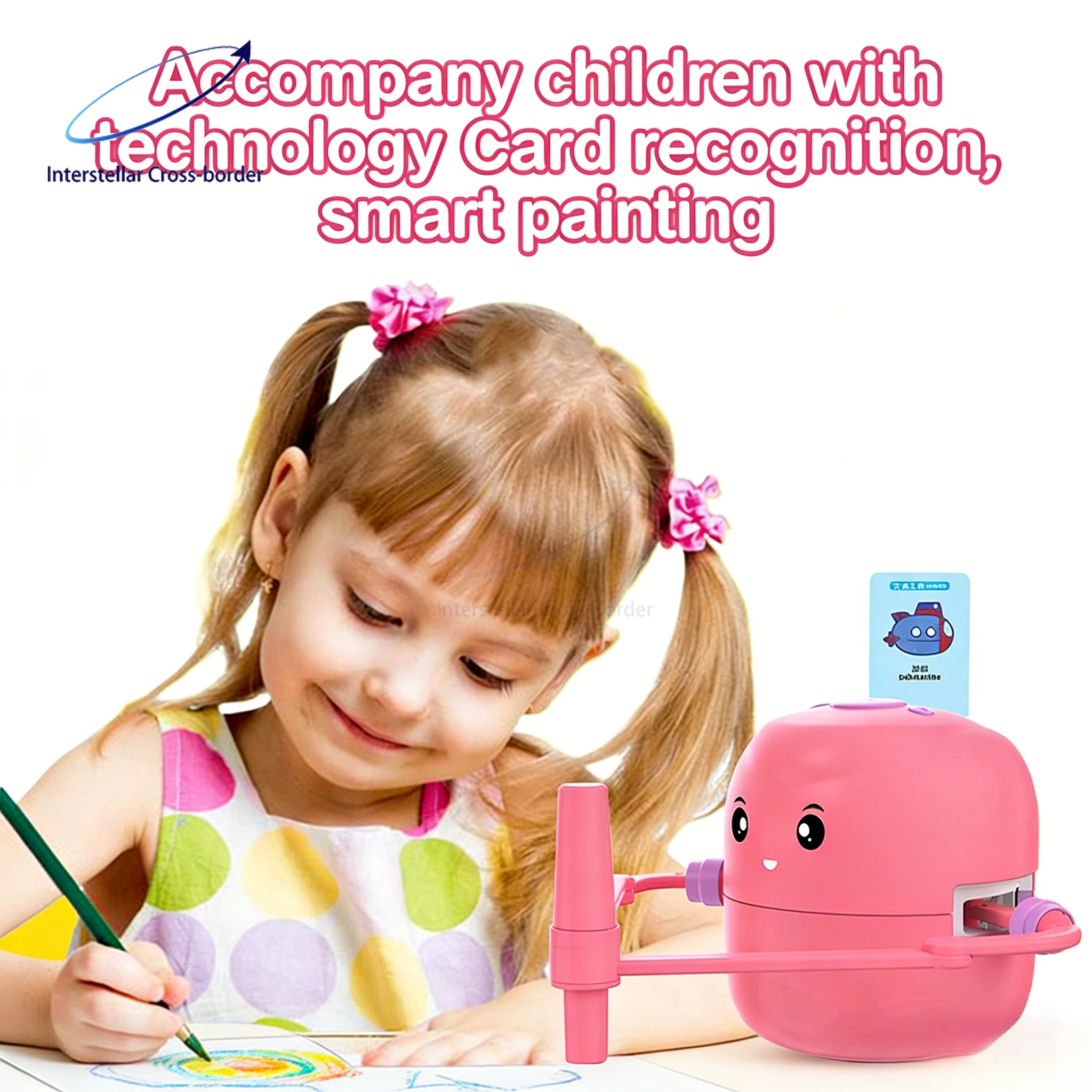 

Новый обучающий умный робот-художник 2025 года для детей 3-8 лет, игрушка-подарок на день рождения