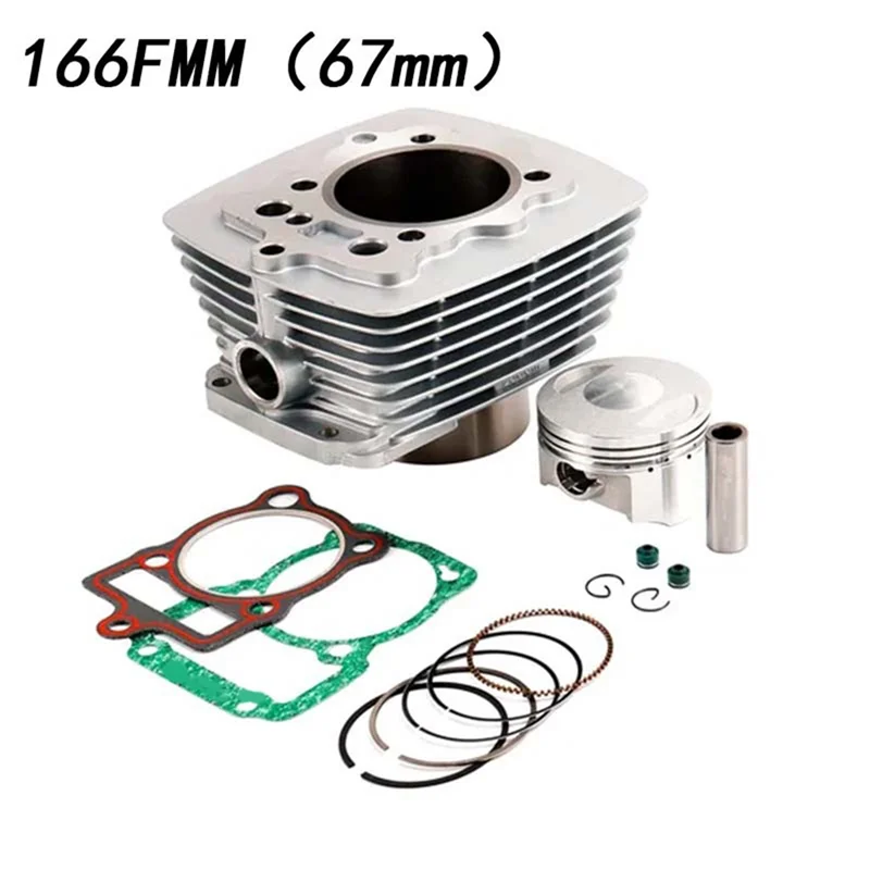 Kit de reconstrucción de extremo superior de 67Mm para junta de pistón de cilindro de motor de motocicleta para Italika DM250 DM
