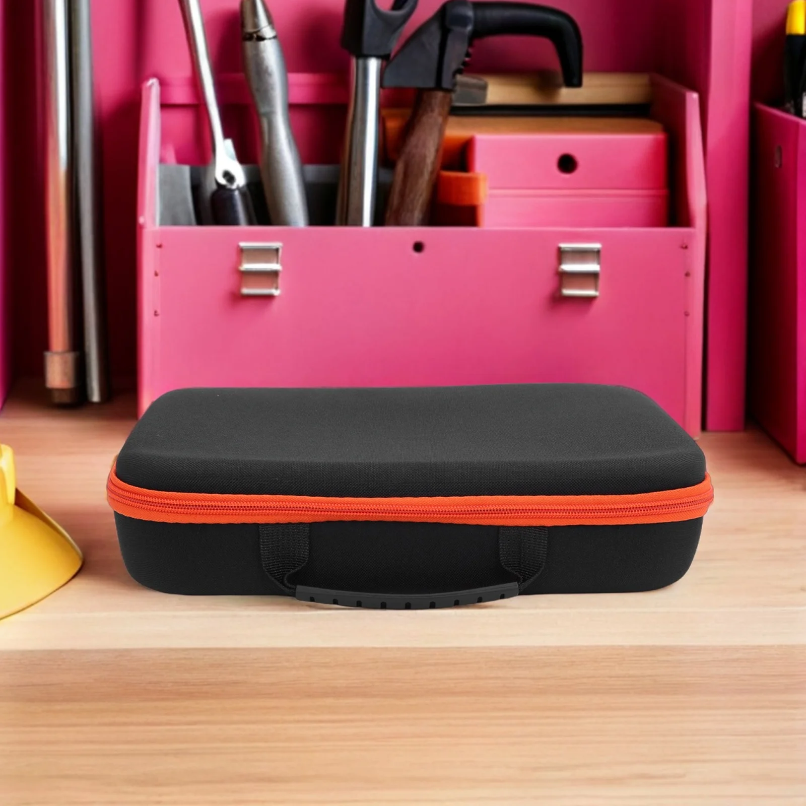 Electric Drill Tool Box 33X21X8Cm Oxford Fabric Eva Storage Case For Grinder Driver Hand Tools Drill Bit Organizer Portable