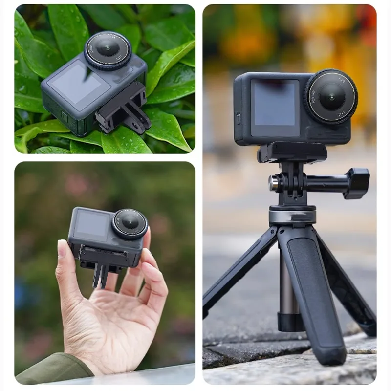 حامل مغناطيسي لـ DJI Osmo 360 Action 5Pro 4 3 قاعدة محول سريعة الإصدار لكاميرا DJI Action 5 Pro ملحقات الإصدار السريع