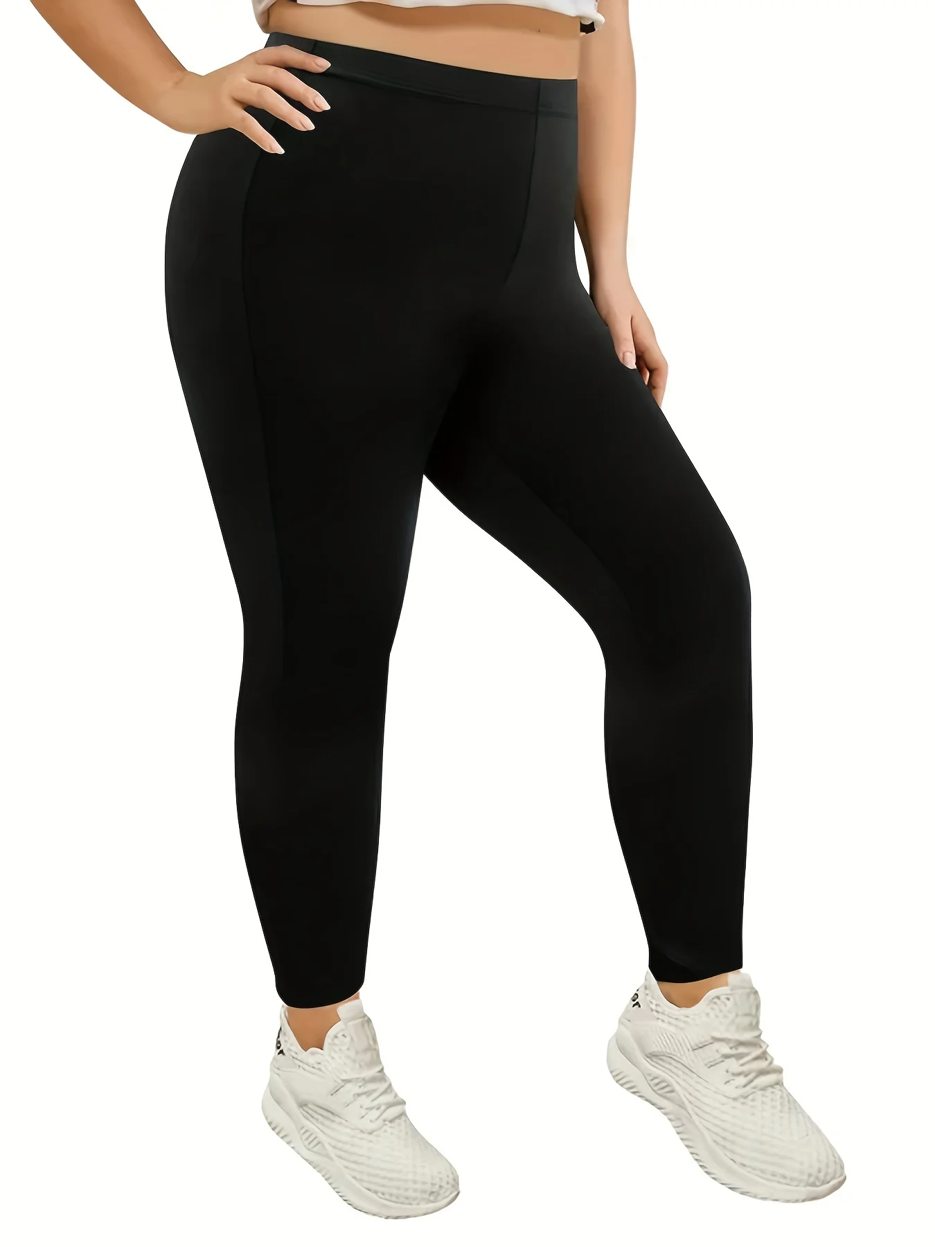 2024 Nowe europejskie i amerykańskie spodnie do codziennej pracy w dużych rozmiarach Delikatny styl Slim Yoga Capri dla kobiet