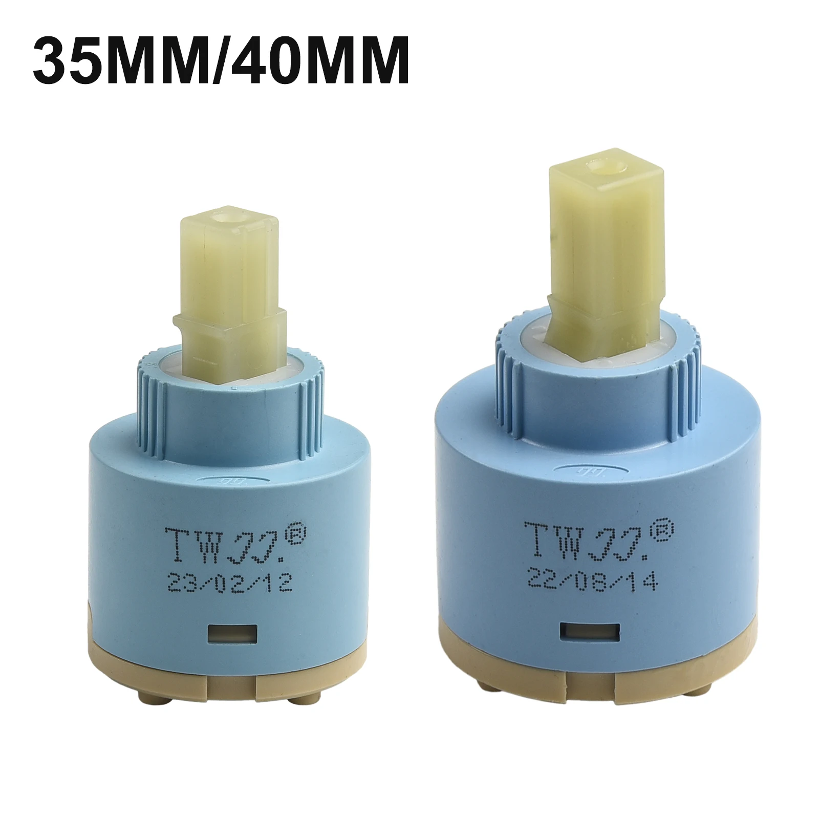35/40mm Ceramic Cartridge Valve Replacement For Kitchen Basin Faucets For Standard Mixing Applications Faucet Accessories