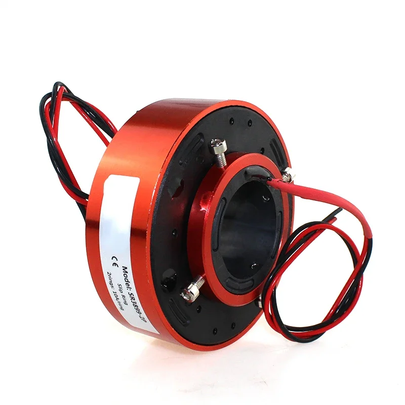 Yumo SR3899-2P hole 38mm 2wires rotating Through Bore Slip Ring