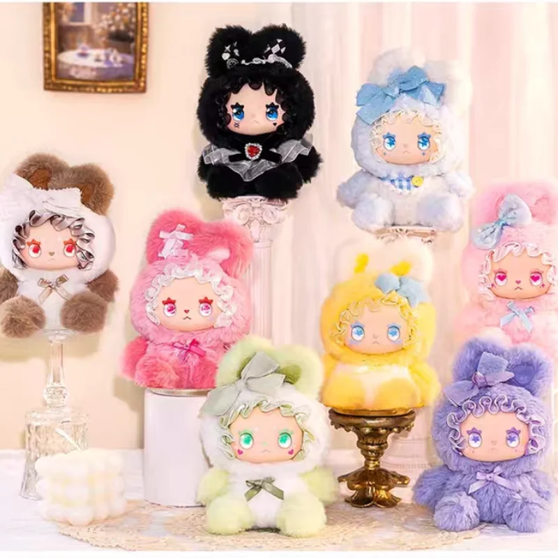 

Lovely EMMA Bunny Alliance Series Plush Blind Box Cute Vinyl Face Doll Model Decoration Pendant Mystery Box Gift for Collectors
