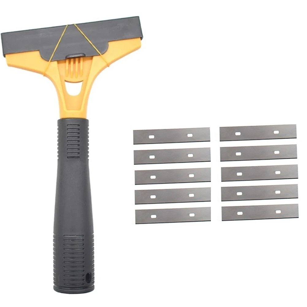 Floor Tiles Blades Scraper Glue Stains 10pcs 7.87x4.13inch Ceramic Tiles Cleaning Scraper Decoration Pollution Marble Metal