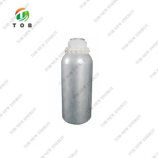 TOB Pure Aluminum Bottle for Different Capacity Electrolyte Packing
