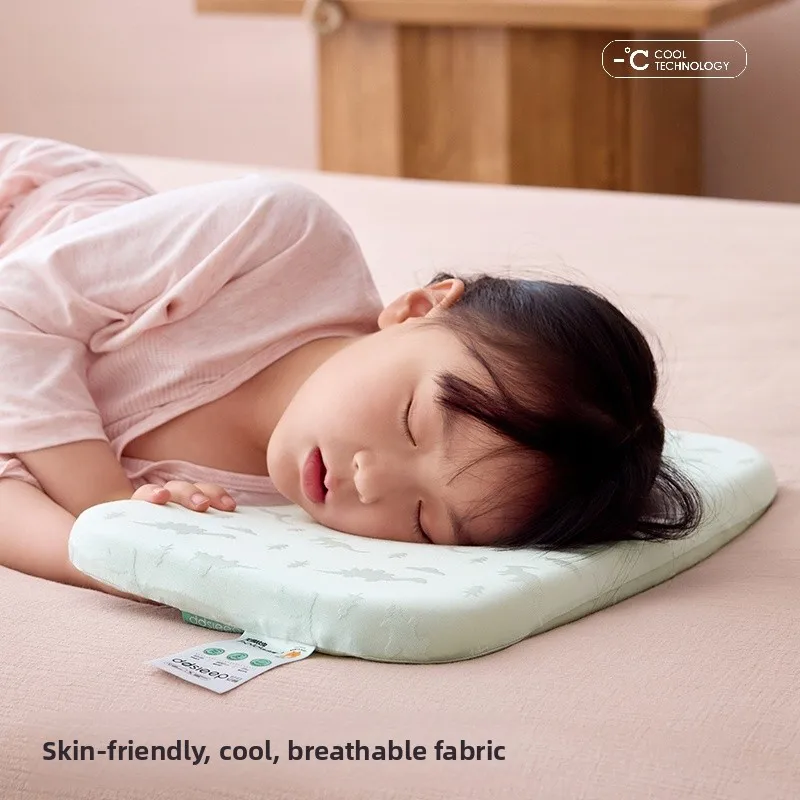 

Подушка из пены с эффектом памяти для детей, регулируемая по высоте, для возраста 0-18 лет, для детского сада, начальной и средней школы, моющаяся