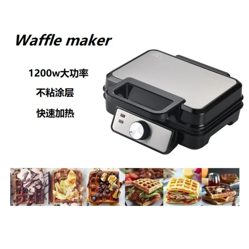 Voor aanbevolen keuken geïntegreerde toastbroodmachine huishoudelijke multifunctionele dubbelzijdige bakwafelmachine buitenlandse handel