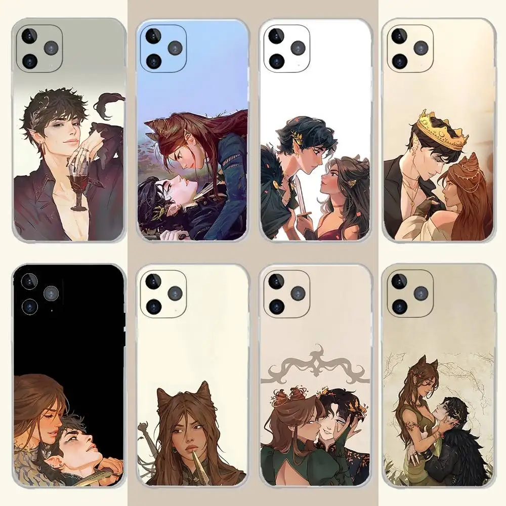 حافظة هاتف Cruel Prince Jude Cardan لهاتف iPhone 17,16,15,14,13,12,11 Pro,Max,Plus,X,XS,XR,SE4,E غطاء ناعم شفاف صغير #1