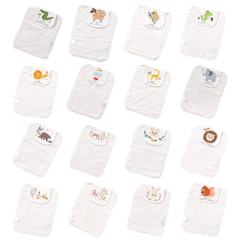 

Breathable Sweat Absorbent Towel Cartoon Back Towel Kids Outdoor Activity Cloth