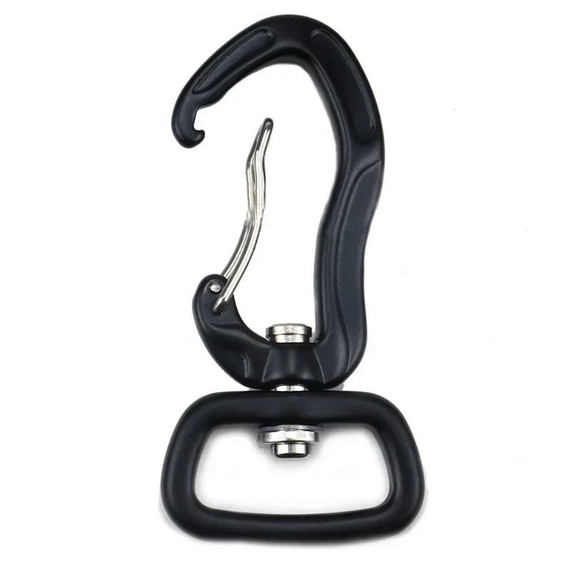 360° Rotatable Spinner Carabiner Small Wiregate Carabiner Rotational Hammock Clip Hook Climbing Accessory