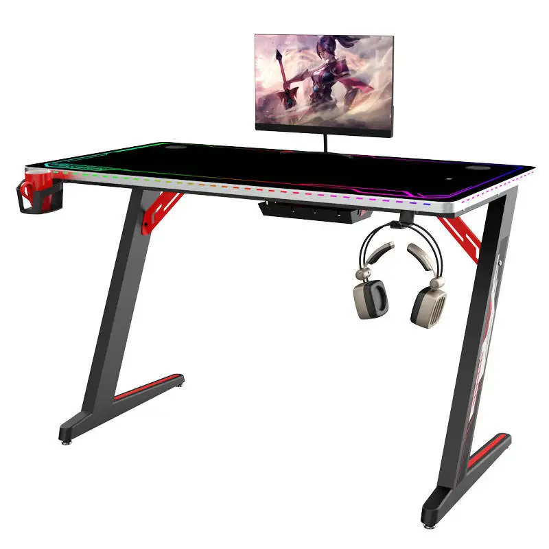 Commercial Furniture Desk Top Computer Pc Lifting Standing Up Ergonomic Gaming Desk