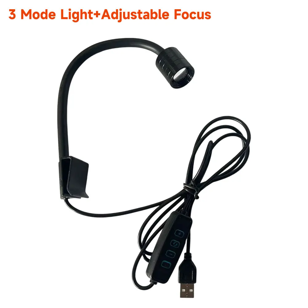 360° Rotatable LED Aquarium Light Lighting Plants Grow Light USB Aquatic Plant Lighting Waterproof Clip-on Lamp For Fish Tank