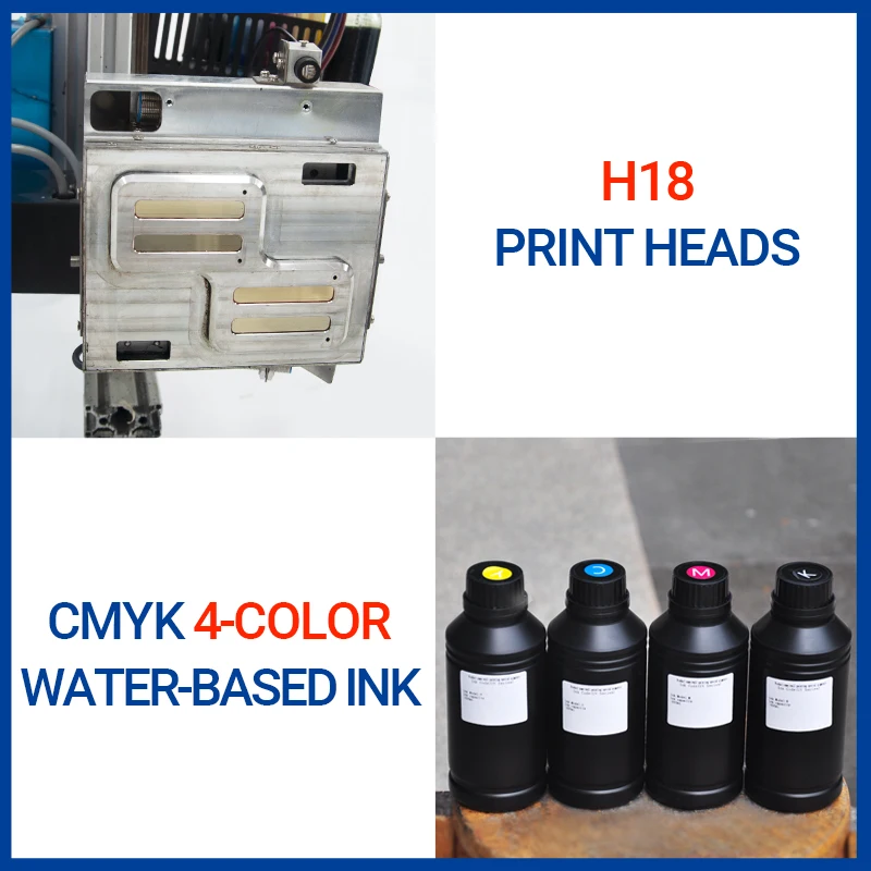 Custom Wide Format Inkjet Printer, Wall and Floor Decals Painting Machine, Glass Ceramic Tiles Canvas, TH-GW128T