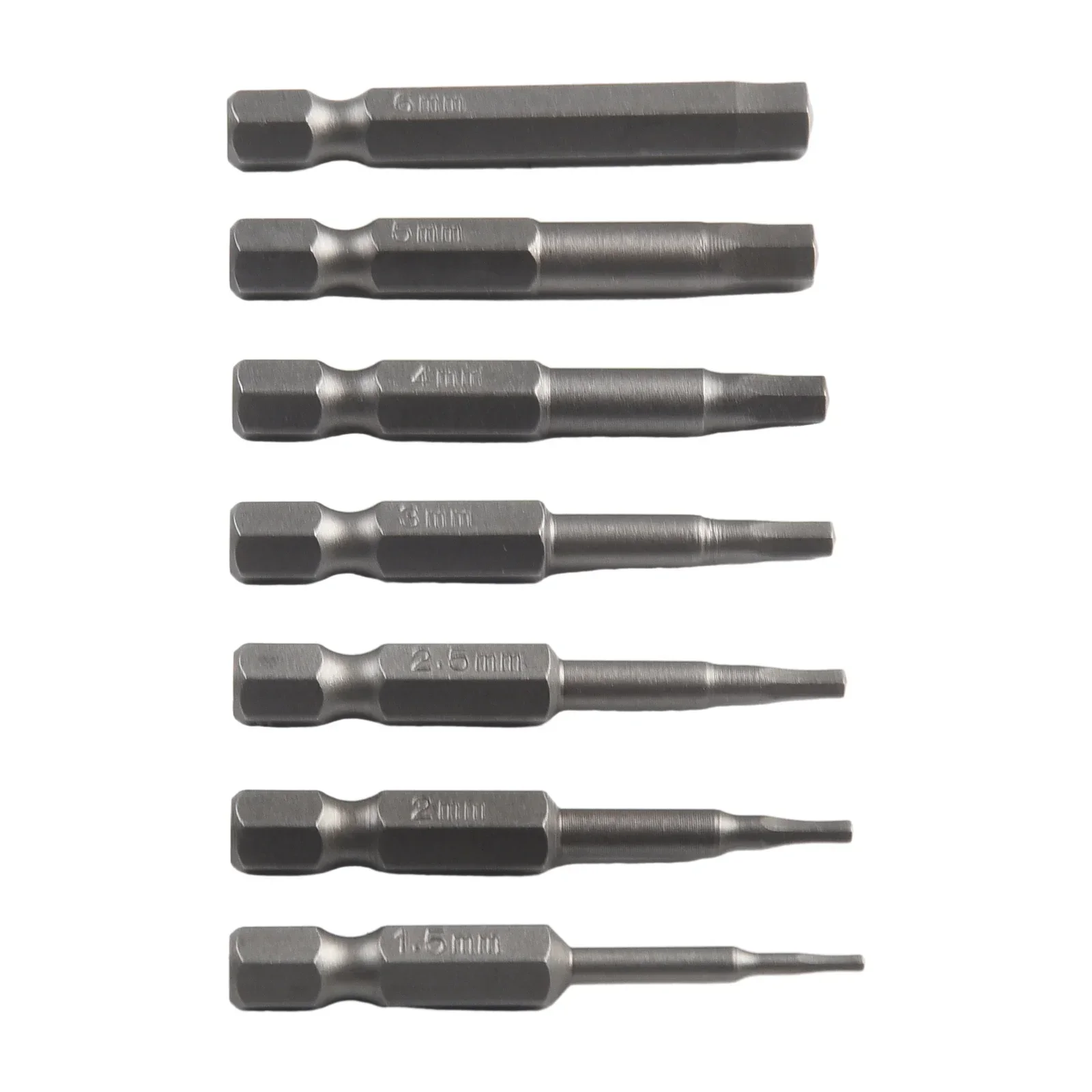 

10pcs 1/4 H1.5-H12 Vape Screwdriver Set Hex Shank Magnetic Head Screw Driver 50mm Screwdriver Bits Repair Tools