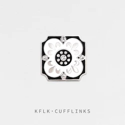 KFLK Fashion Flower Brooch Pins Exquisite Brand Brooches For Women Mens Costumes Badge Brooch Jewelry Wholesale