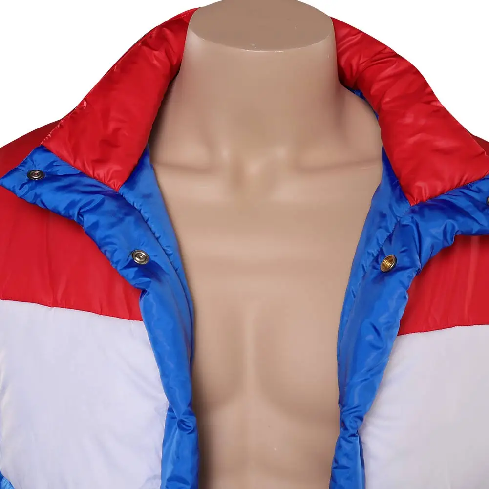 Stranger Season 4-disfraz de Cosplay de Jim Hopper, chaqueta de abrigo de invierno para adultos, ropa informal para hombres y niños, trajes de Carnaval de Halloween