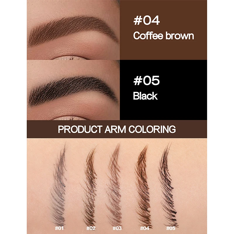 1pcs Liquid Eyeliner Eyebrow Quick Drying Liquid Eyeliners Waterproof Long Lasting Anti-sweat Ultra Fine Makeup Eyeliners Pen