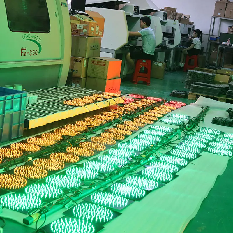 WDM DC12V 300 مم إشارة المرور لوحة دارات مطبوعة 290 * 290 مم ورنيش مطلي بثلاثة عروض #1