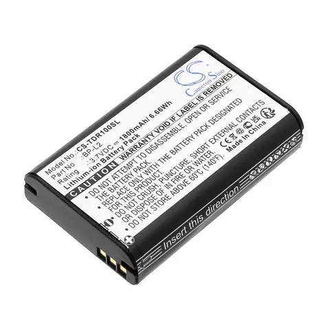 แบตเตอรี่เครื่องบันทึกเสียงสำหรับ Tascam:DR-1,GT-R1,BP-L2,--1800mAh/6.6Wh--Li-ion--3.70V