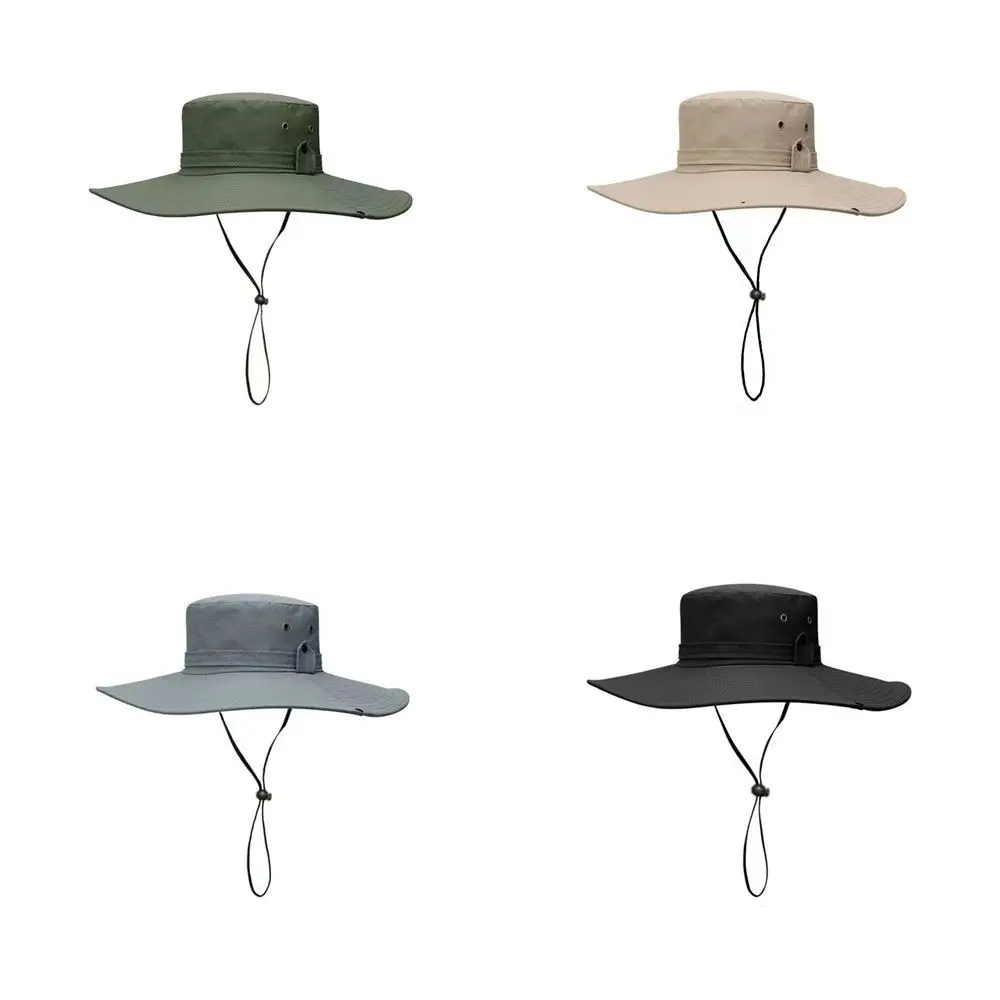 Casual Wide Brim Western Cowboy Hat Knight Hat Climbing Hat Summer Sun Hat Beach Cap Cycling Cap Sunscreen Cap Outdoor