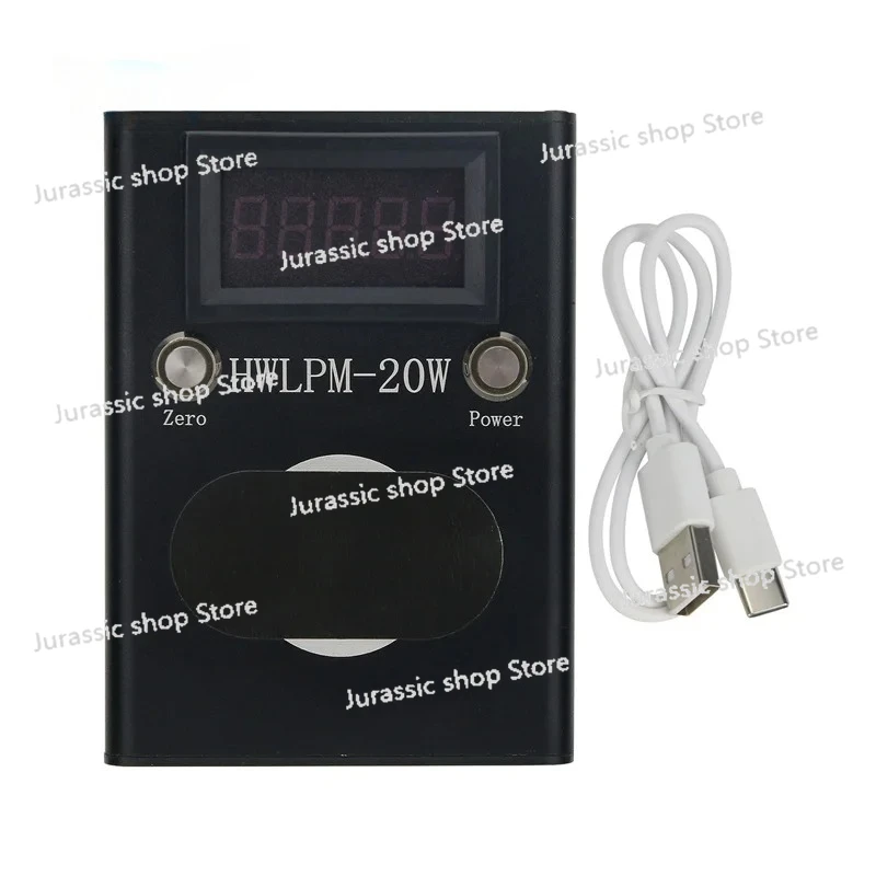 

HWLPM-20W 200nm - 2200nm Portable Mini Laser Power Meter Thermoelectric Integrated Power Meter