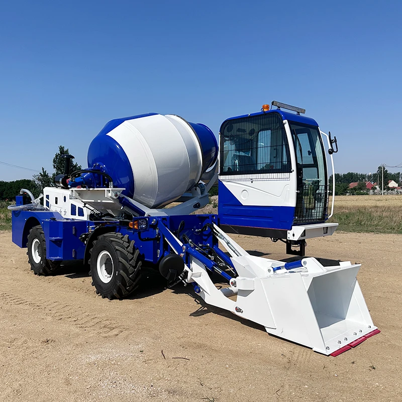 YG Factory Price Concrete Mixer Machine Self Loading Concrete Mixer 4 m³ New Machine for Sale