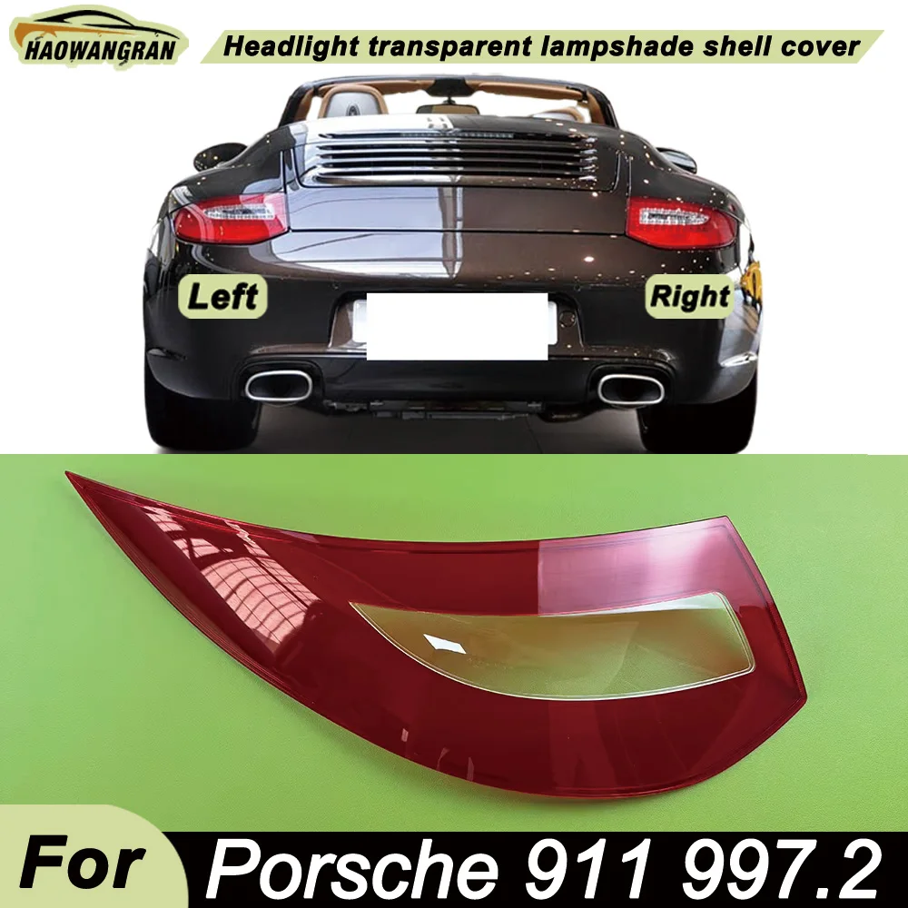

Rear Taillight Shell For Porsche 911 997.2 Vehicle Accessories Replacement Car Lights Shell Rear Fog Lights Car Taillight Cover
