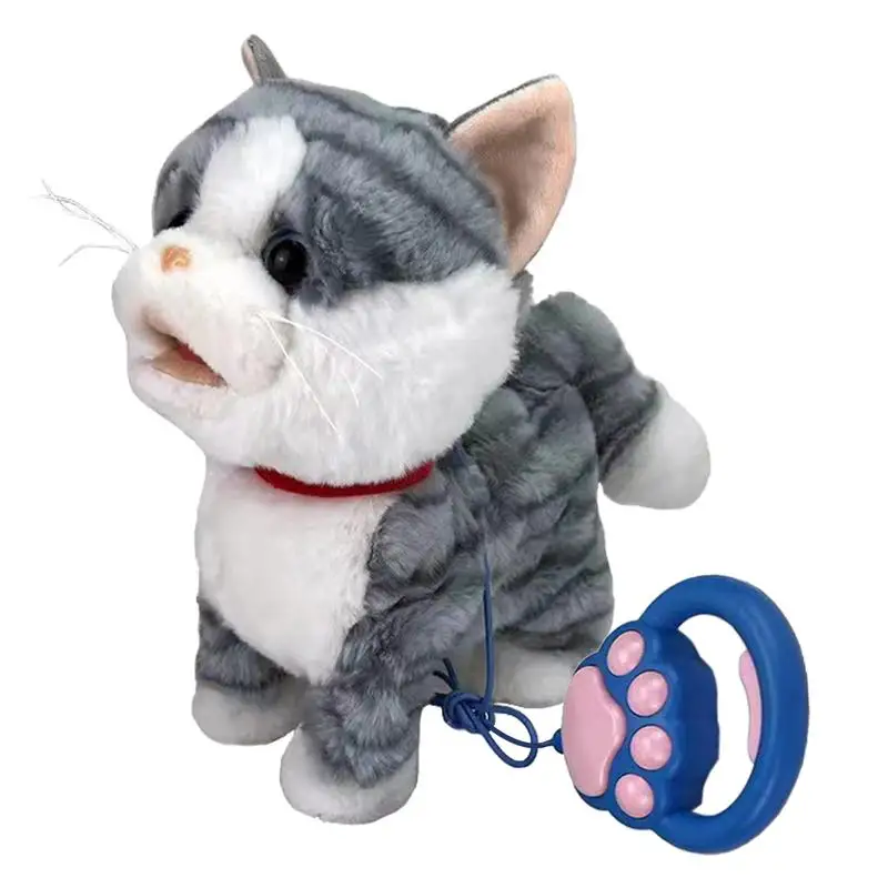 

Cat Stuffed Animals Funny Electric Interactive Cat Plush Toy Stuffed Cat Plush Unique Plush Stuffed Animals Stuffed Animal Plush