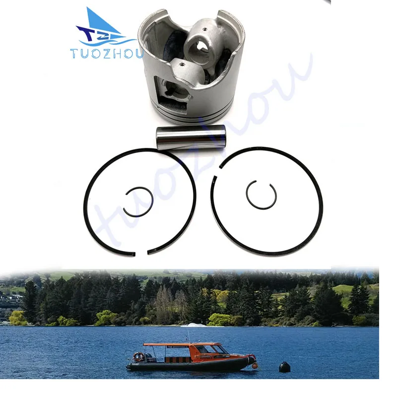 

Комплект поршневых колец 6R5-11631-01 6R5-11642-01 STD для подвесных лодочных моторов Yamaha 115-225 л.с., 90 мм, подходит для шатунов 6E5